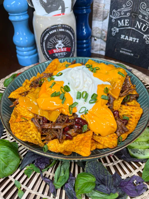 Nachos mit Toppings