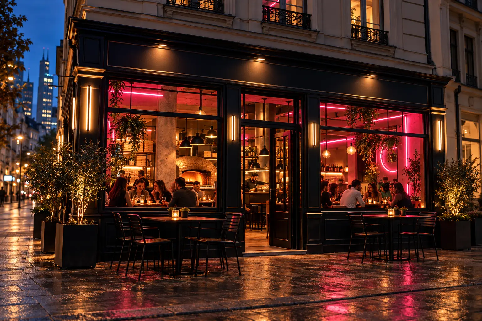 Butzeria Restaurant in der Kaiserstraße in Frankfurt